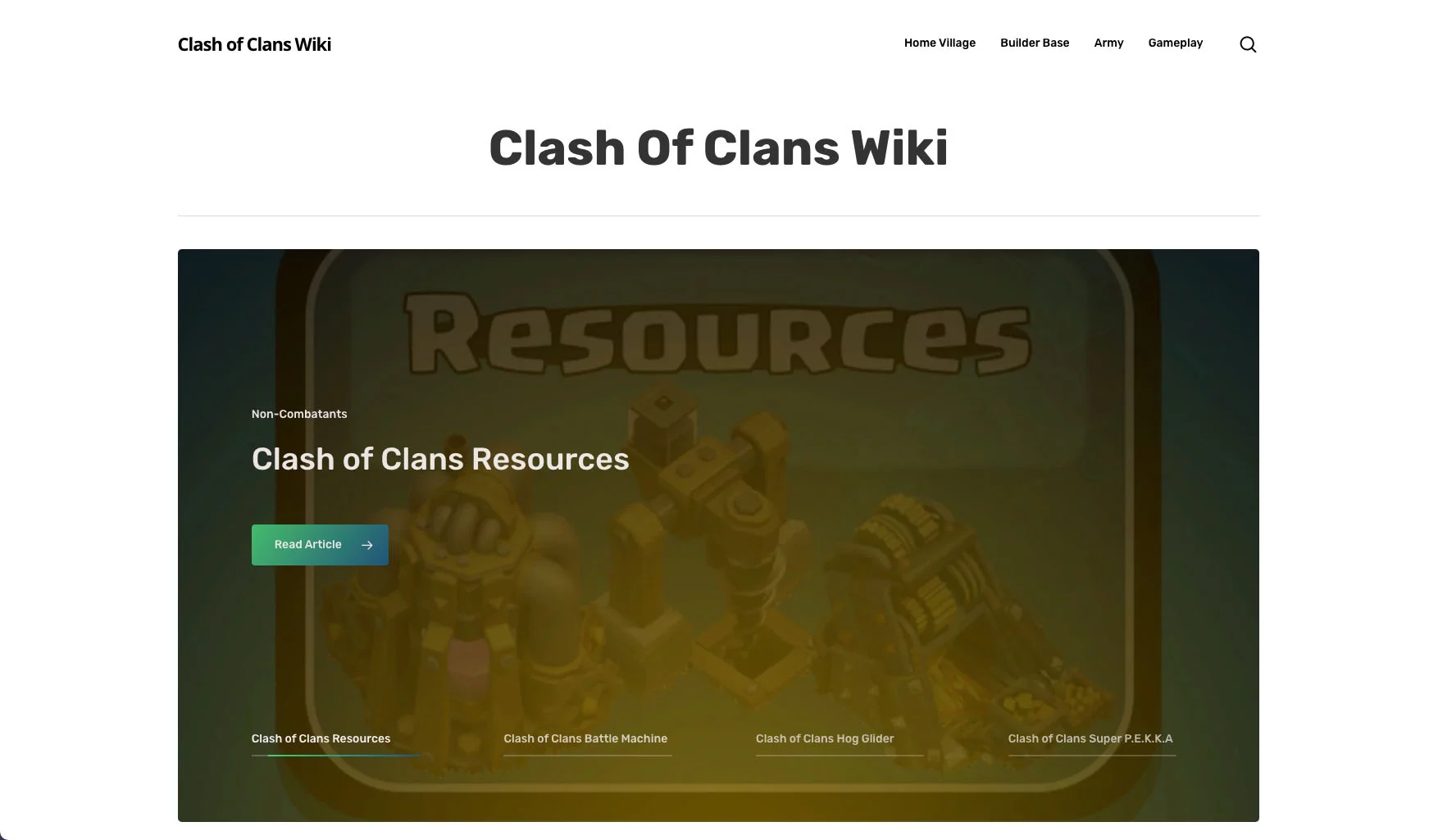 Clash of Clans Wiki